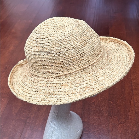 Vintage Woven Straw Sun Hat, Straight out of a 90s RomCom - Picture 6 of 13
